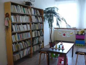 knihovna v Bobrové